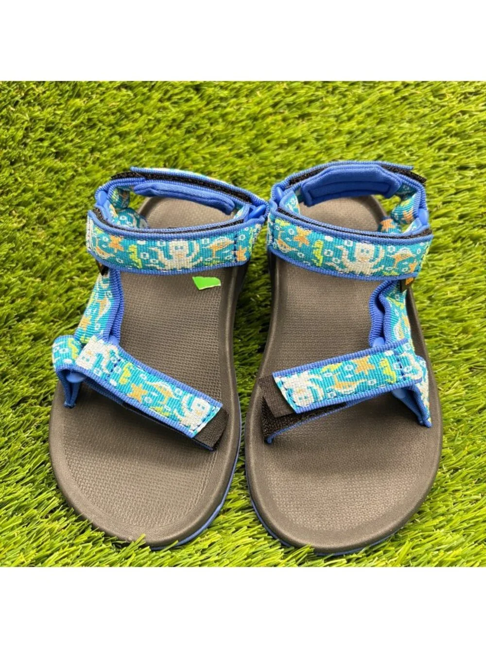 Teva Hurricane XLT Boys Size 12C Blue Black Beach Outdoor Hiking Strappy Sandals